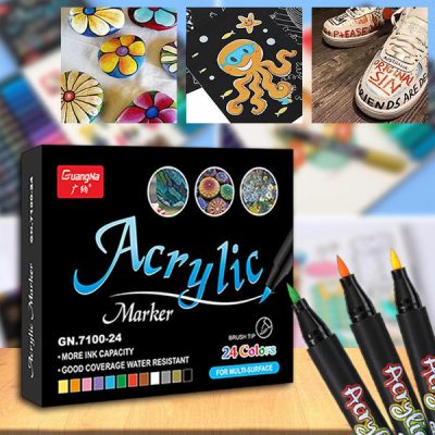 комплект акрилни маркери от 12 части | ACRYLICPENS