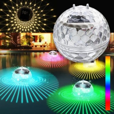 Диско топка на слънчева енергия DISCOGLO - Елегантно и забавно осветление за всяко пространство! | DISCOGLO