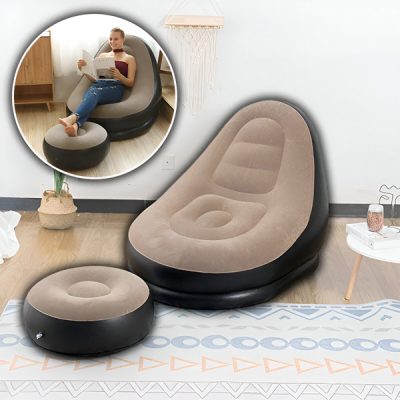Надуваем шезлонг с поставка за крака | CHILLSEAT