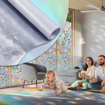 Декоративно фолио за прозорци и защита на личния живот | PRISMWRAP