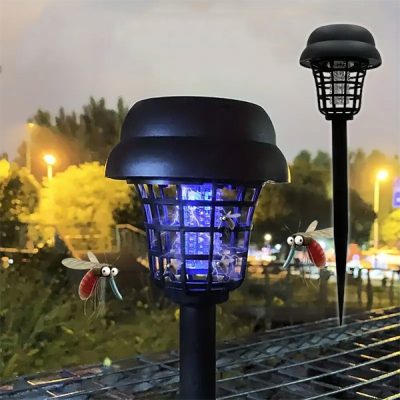 Лампа за отблъскване на комари на открито (2 бр.) | SOLARBUZZ
